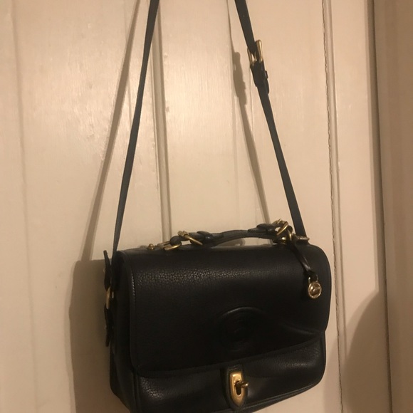 Dooney & Bourke Vtg. genuine leather bag, code # A8 005942, Made in USA - Picture 5 of 17